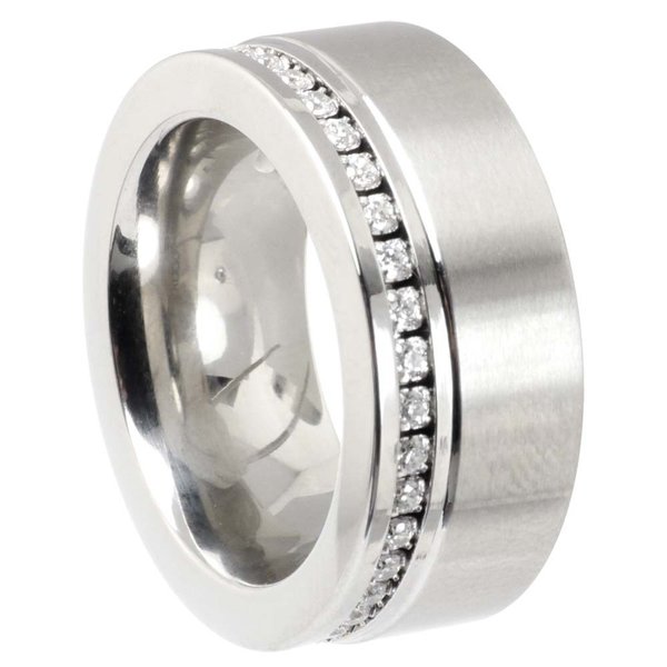 Memoire Ring 10 mm - Zirkonia