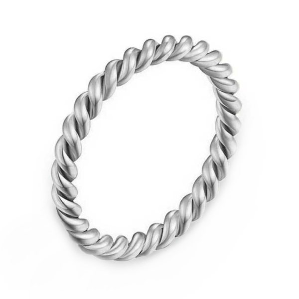 GEMP | Ring | Twisted | 925/000 Silber | 3 mm