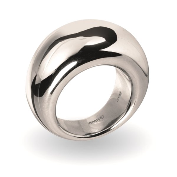 GEMP | Eyecatcher Ring | Concave | Dome | 925/000 Silber