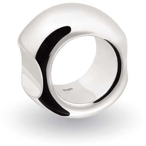 Ultimate Eyecatcher Ring - 925/000 Silber - Bandring 15 mm